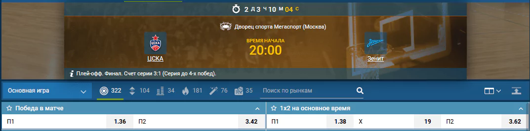 ЦСКА – Зенит. Станут ли «армейцы» чемпионами Единой лиги ВТБ?