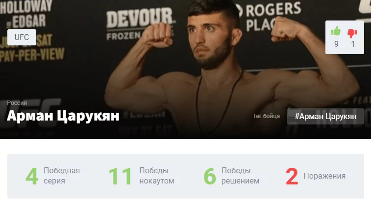 Прогноз на бой Арман Царукян – Матеуш Гамрот