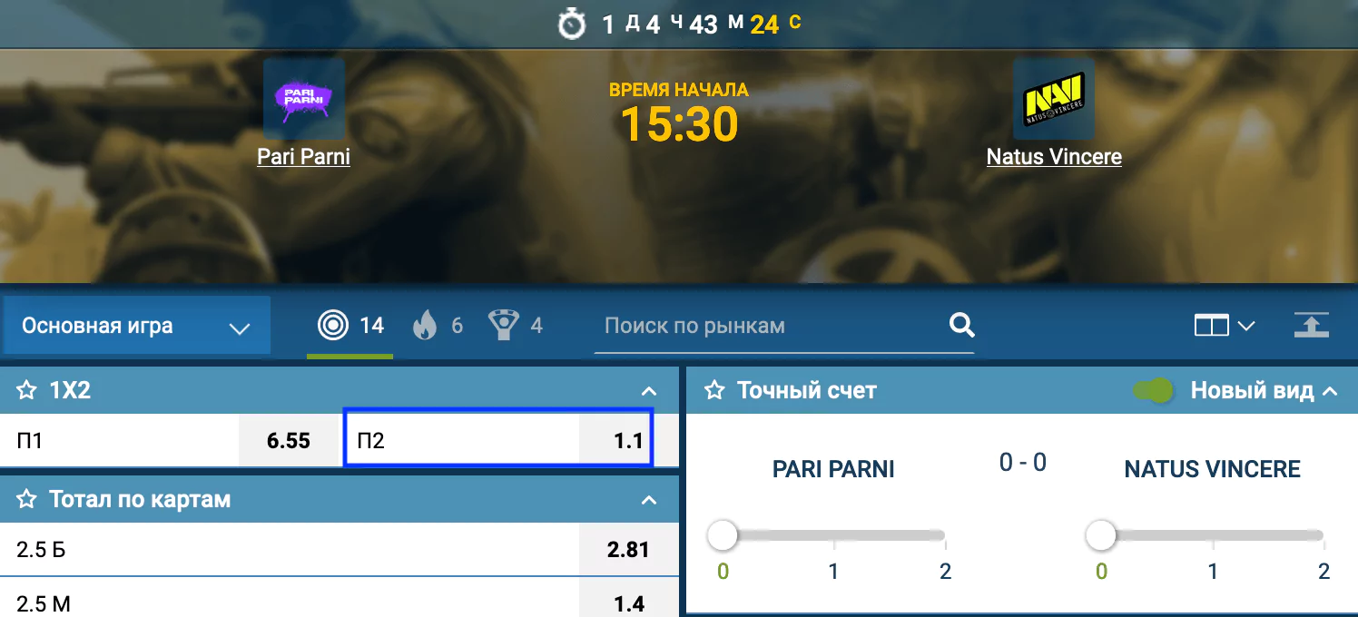 Pari Parni – Natus Vincere. Прогноз на матч самой известной киберкоманды