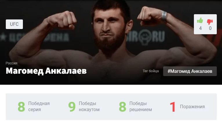 Прогноз на бой Магомед Анкалаев – Энтони Смит