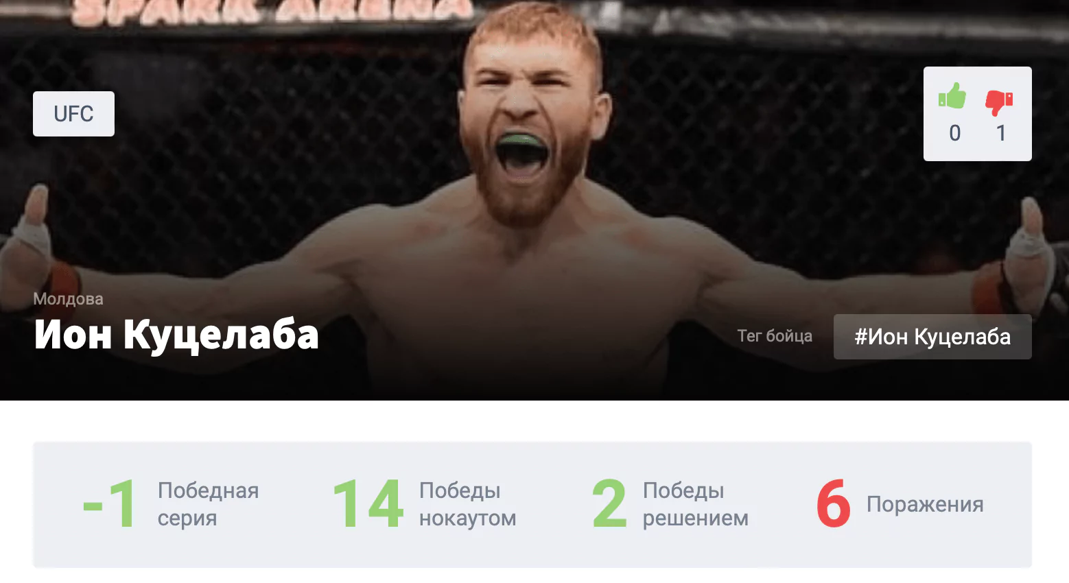 Прогноз на бой Ион Куцелаба – Халил Рунтри