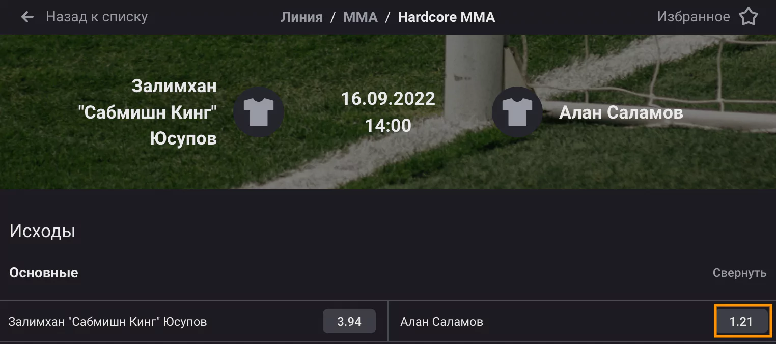 Прогноз на бой Залимхан Юсупов – Алан Саламов