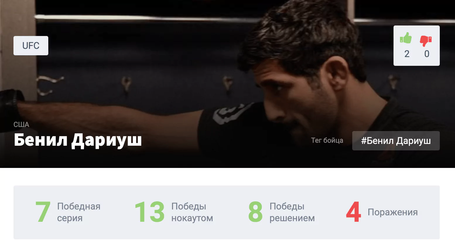 Прогноз на бой Бенеил Дариуш – Матеуш Гамрот
