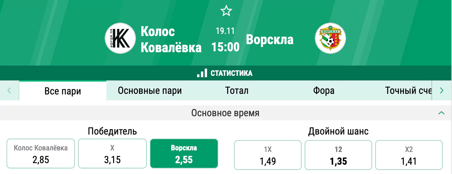 Колос – Ворскла. Кому удастся прервать серию без побед в чемпионате?