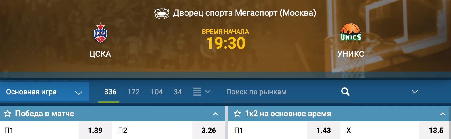 ЦСКА – УНИКС. Главный матч месяца в Единой Лиге ВТБ