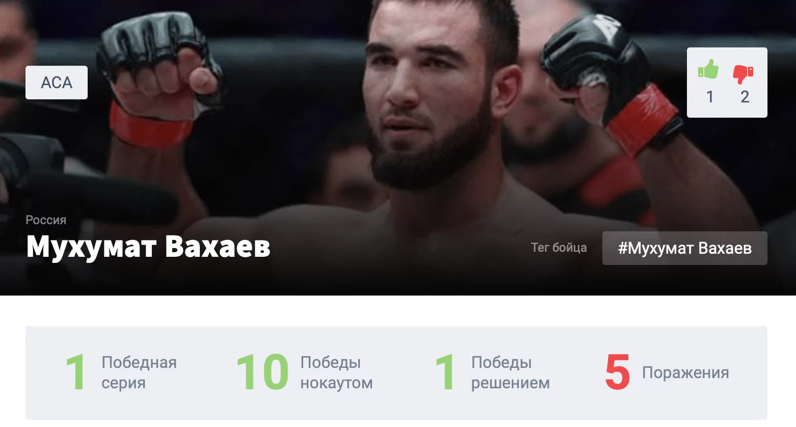 Прогноз на бой Евгений Гончаров – Мухумат Вахаев