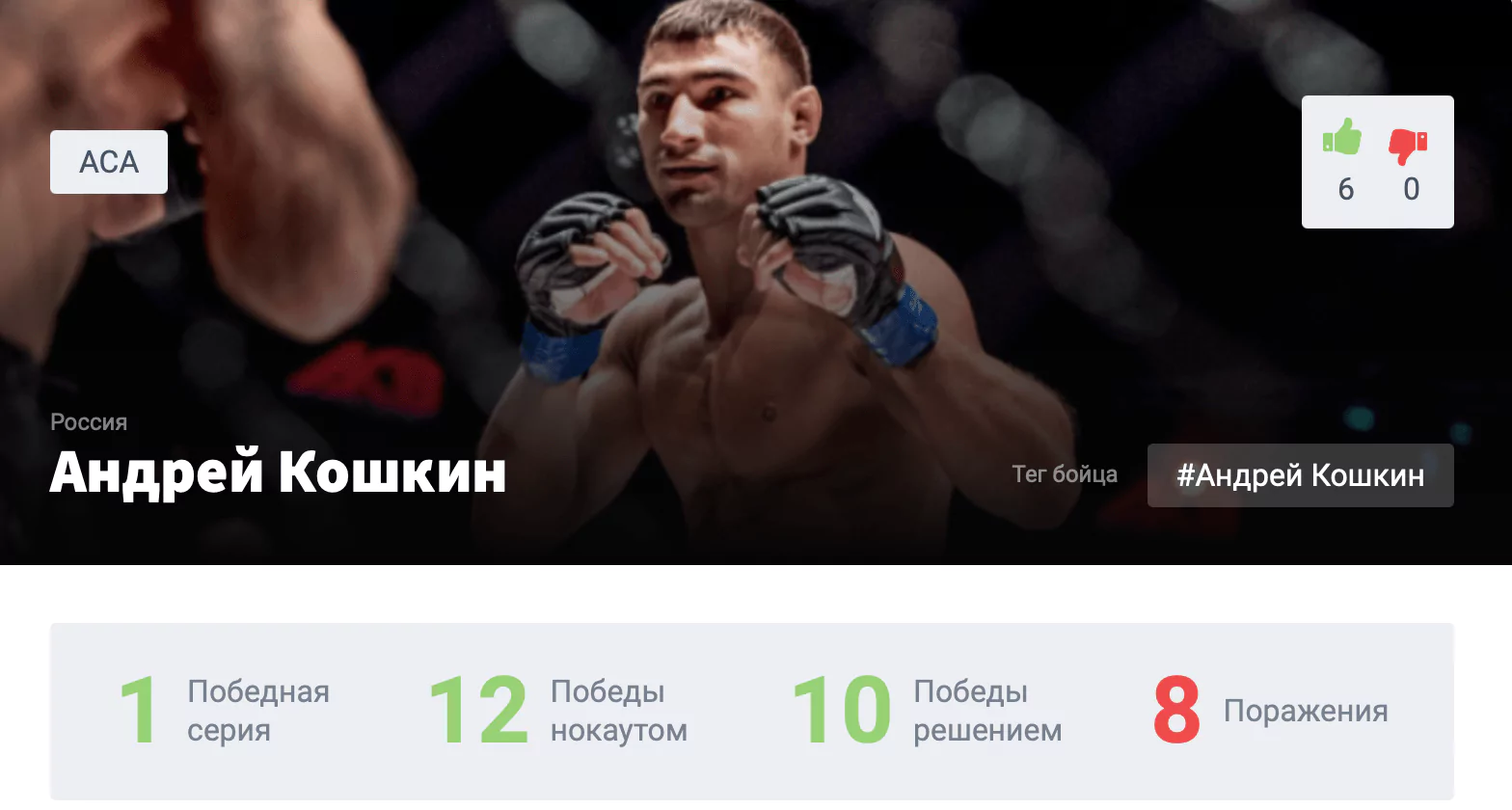 Прогноз на бой Артем Резников – Андрей Кошкин