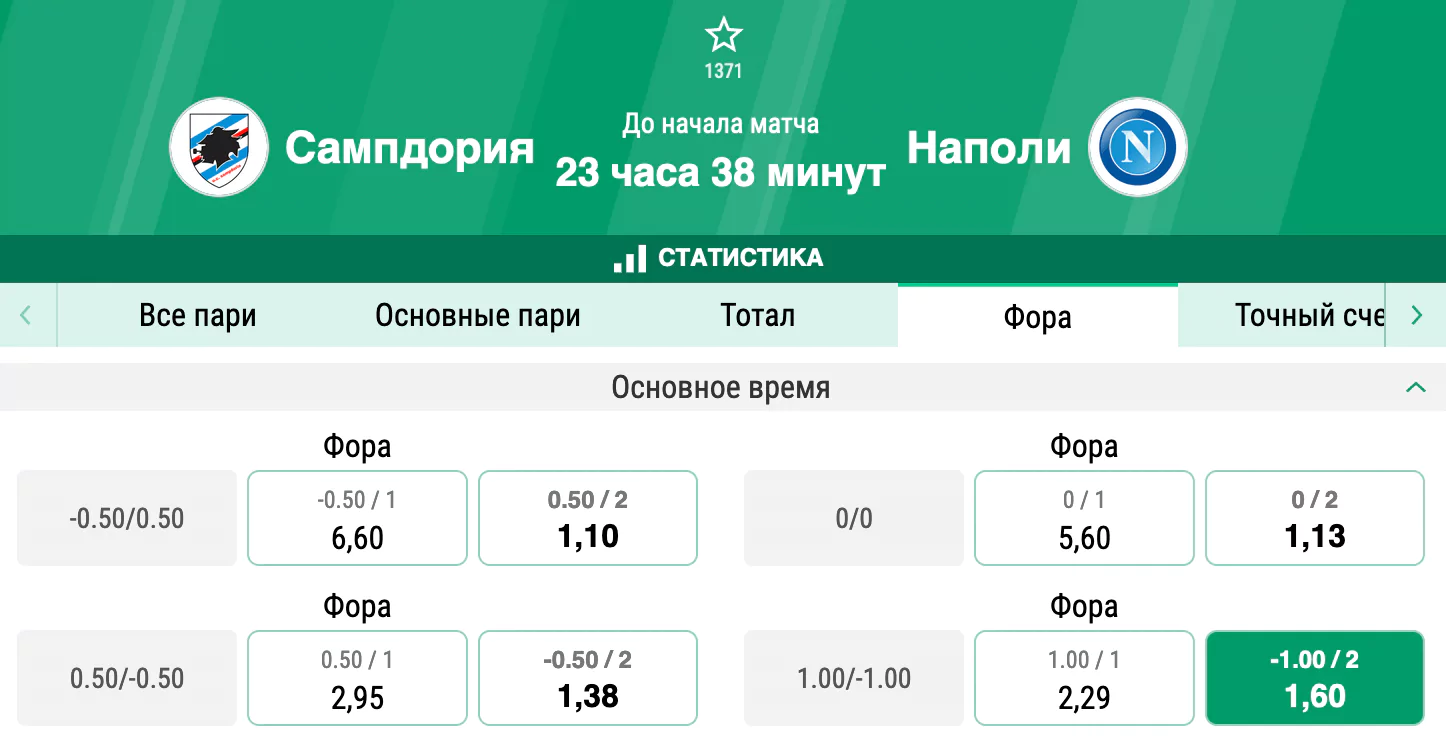 Сампдория – Наполи. Оправились ли гости от первого поражения в Серии А?