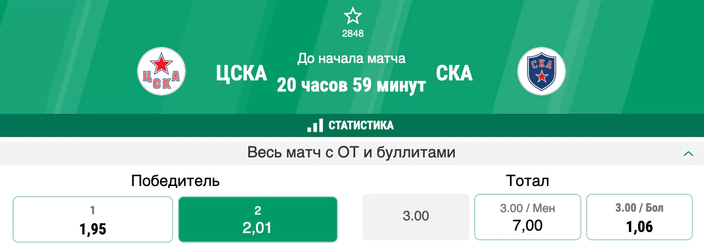 ЦСКА – СКА. Как завершится пятое армейское дерби в текущем сезоне?