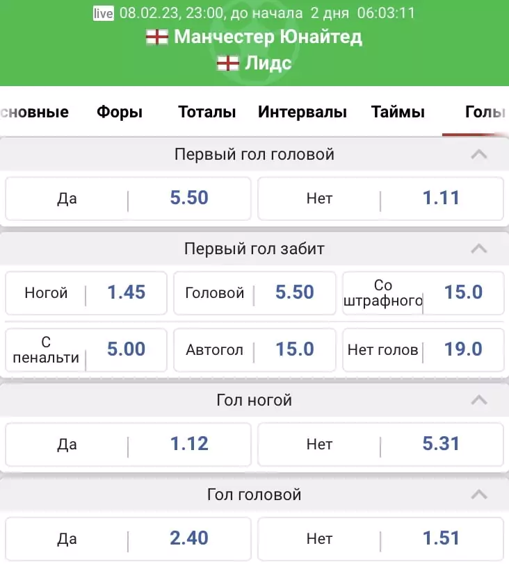 Виды ударов в футболе ⚽