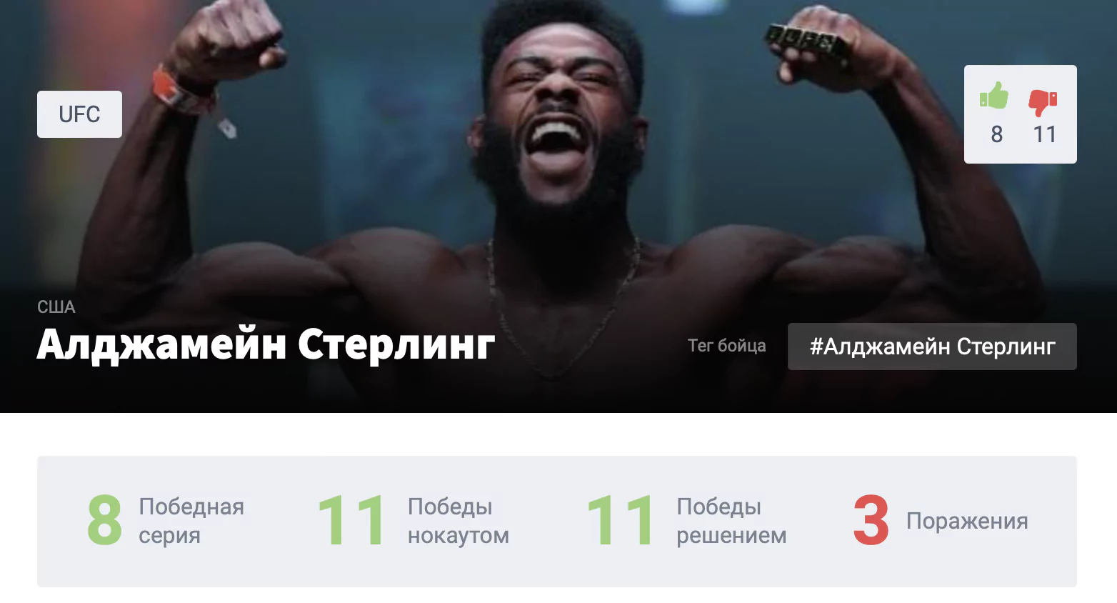 Прогноз на бой Алджамейн Стерлинг – Генри Сехудо