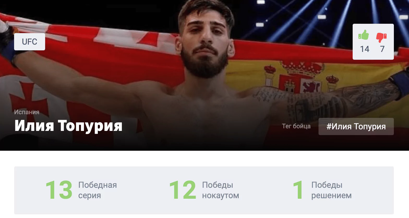 Прогноз на бой Илия Топурия – Джош Эмметт