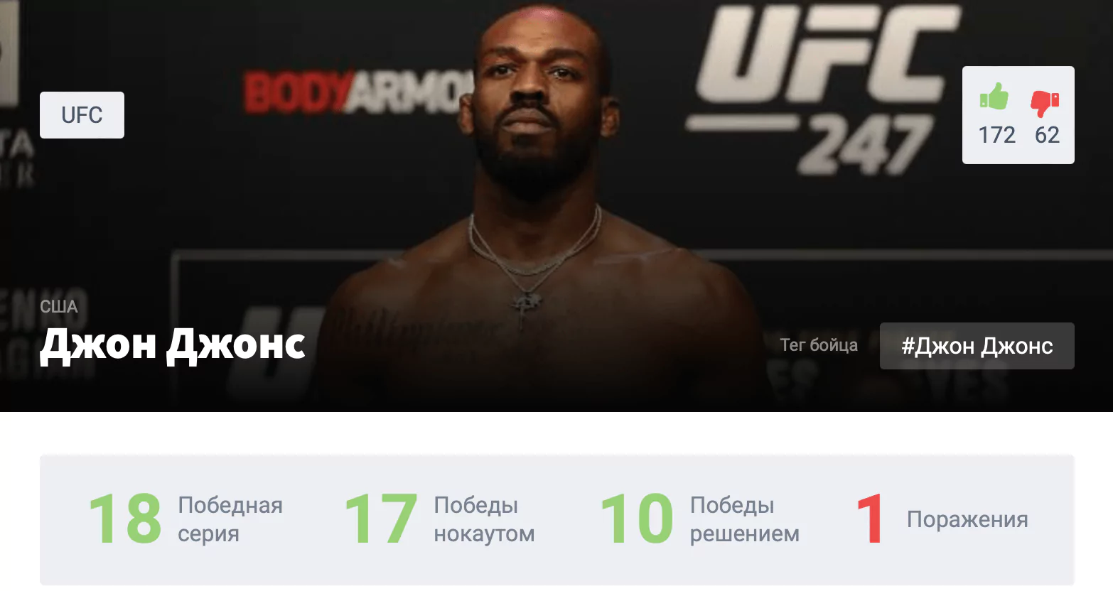 Прогноз на бой Джон Джонс – Стипе Миочич