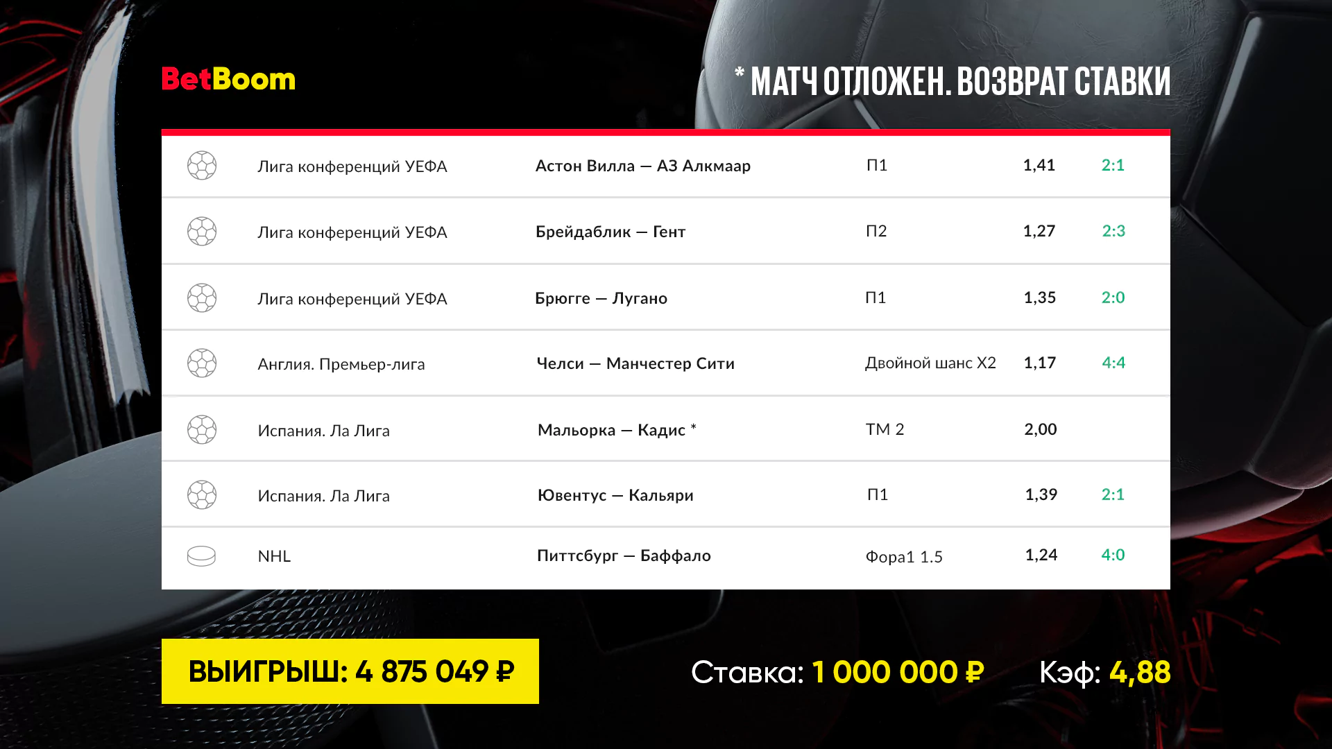 Дайджест новостей букмекерства от 20-го ноября