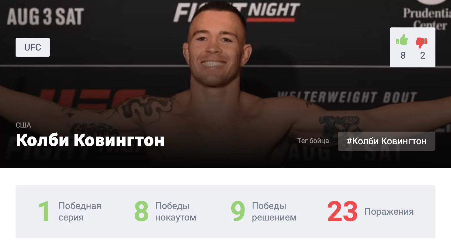 Прогноз на бой Леон Эдвардс – Колби Ковингтон