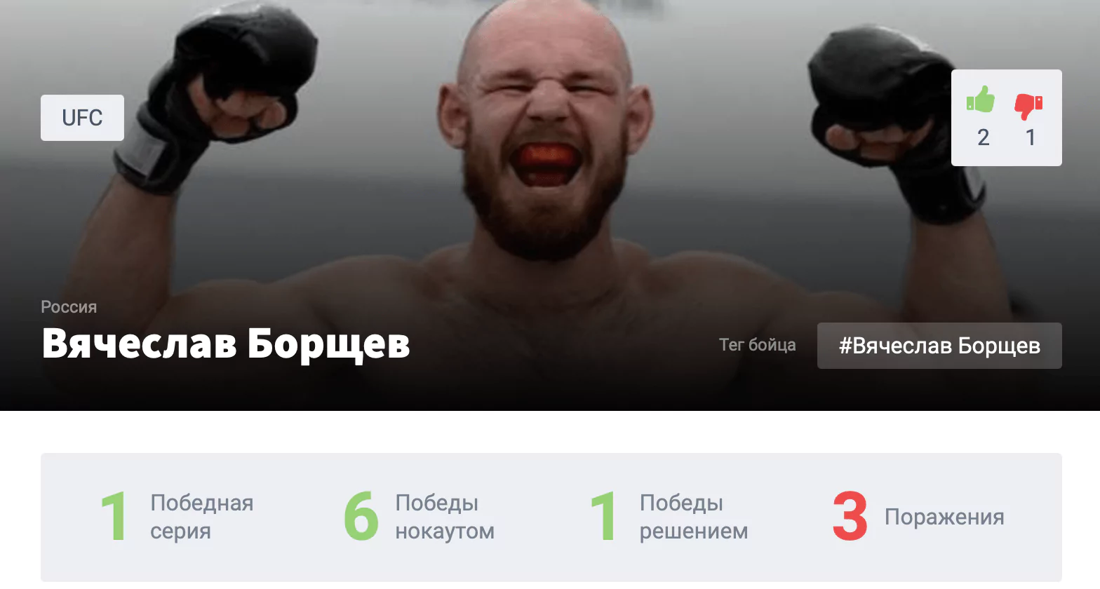 Прогноз на бой Вячеслав Борщев – Чейз Хупер