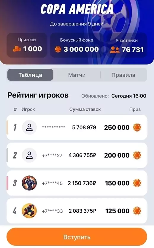 Дайджест новостей букмекерских контор от 24-го июня