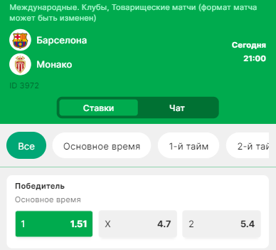 Ставка на спорт на сегодня от профессионалов (31 августа)