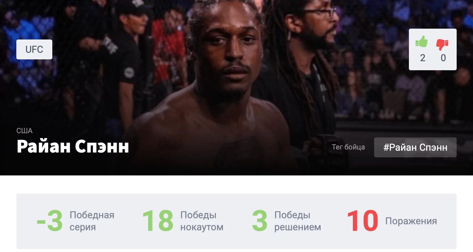Прогноз на бой Овинс Сент-Прю – Райан Спэнн