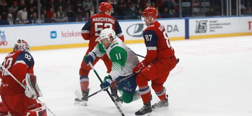 Локомотив на выезде вырвал победу в овертайме у Салавата Юлаева