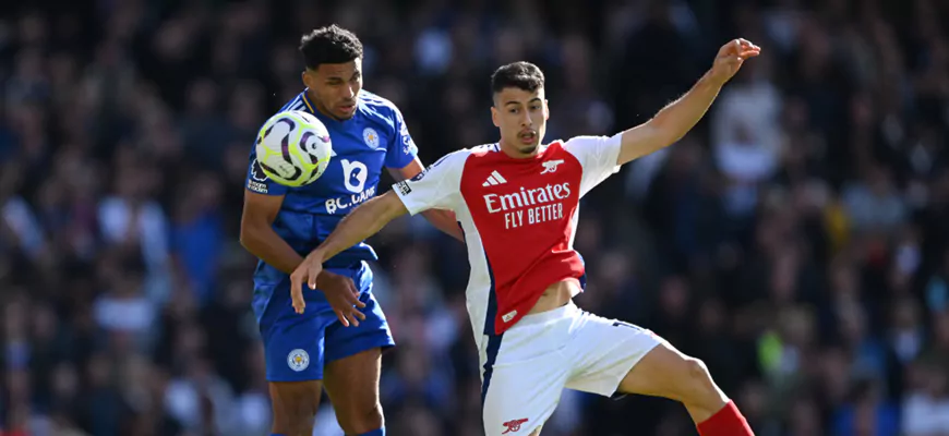 «Арсенал» выиграл 6 кряду последних матчей против «Лестера»