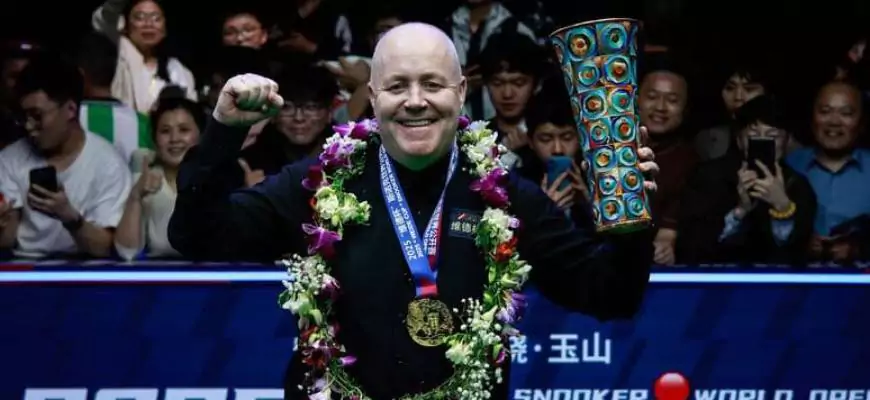 Джон Хиггинс стал победителем рейтингового турнира World Open-2025 в Юйшане
