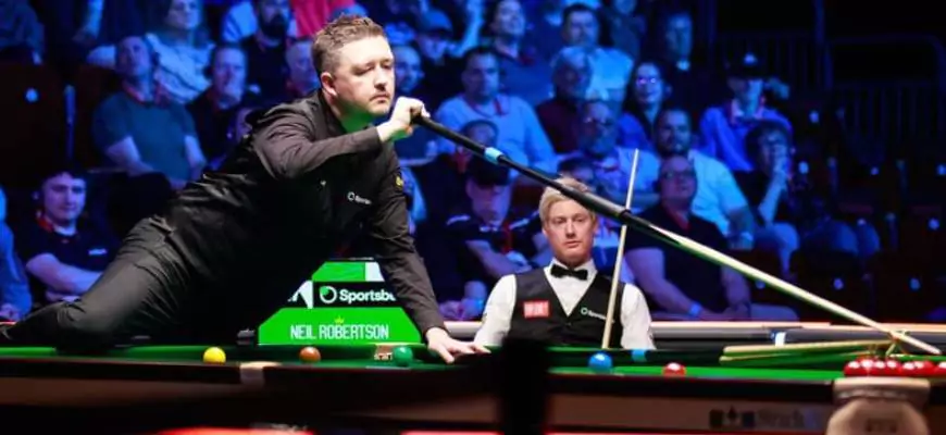 Кайрон Вилсон обыграл Нила Робертсона и стал первым финалистом турнира Players Championship