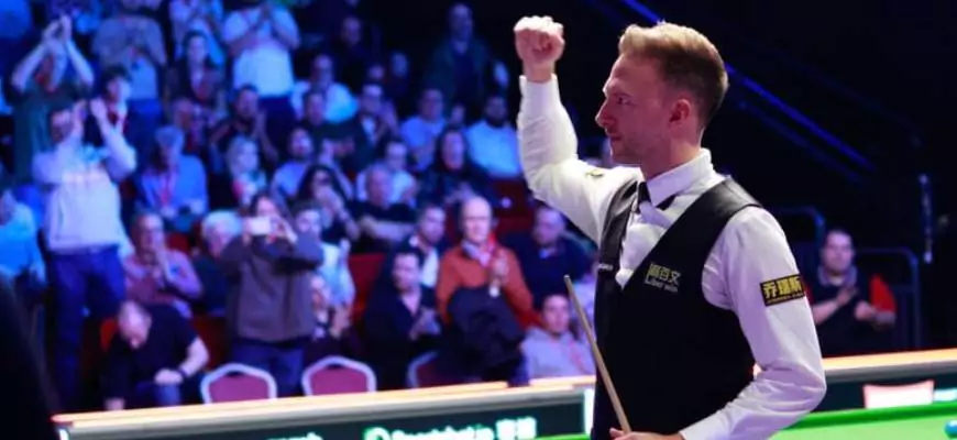 Джадд Трамп вышел в финал турнира Players Championship, обыграв Джона Хиггинса