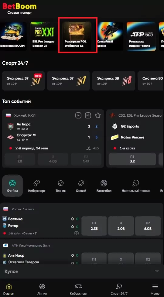 BetBoom разыгрывает фрибеты и скины за ставки на Wallachia S3