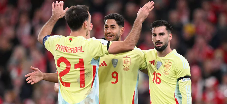 Испания не проигрывает почти год. Серия насчитывает уже 16 матчей