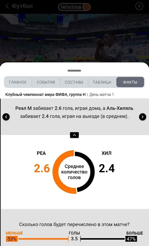 Смотреть Клубный ЧМ в Winline
