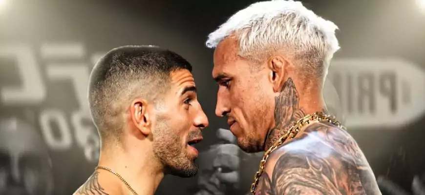 Оливейра ответил на трешток Топурии перед титульной схваткой на UFC 317