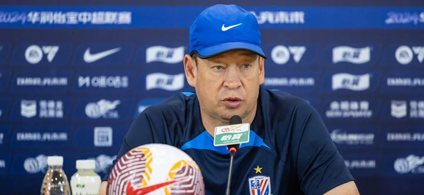 «Шанхай» Слуцкого играет на «тотал больше» в 8 матчах подряд
