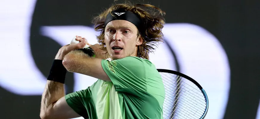 Рублёв оступился в шаге от финала турнира в Лос-Кабосе
