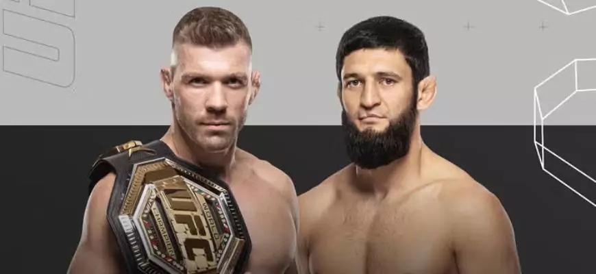 Стали известны гонорары Чимаева и Дю Плесси за титульный бой на UFC 319