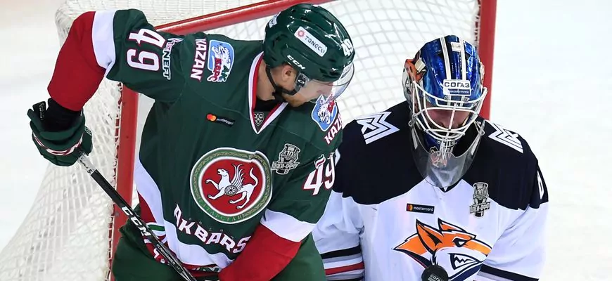 Металлург проиграл Ак Барсу, ведя с перевесом в три шайбы
