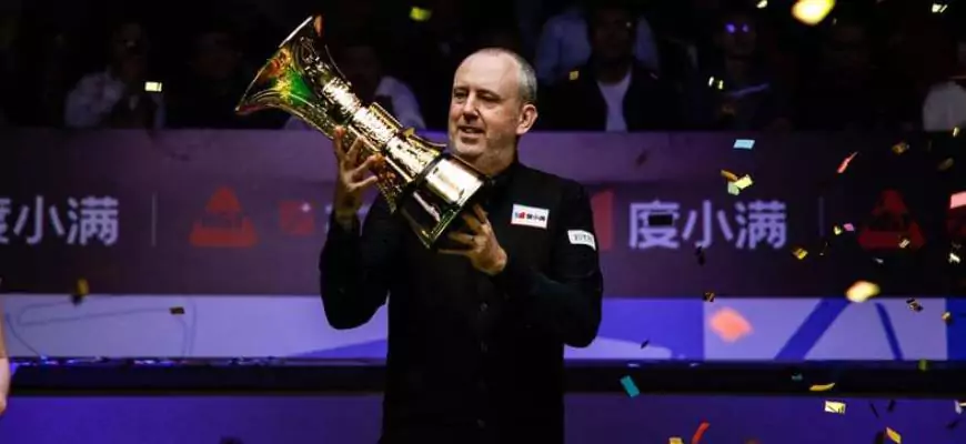 Марк Уильямс завоевал титул Xi’an Gran Prix, разгромив в финальном матче Шона Мерфи