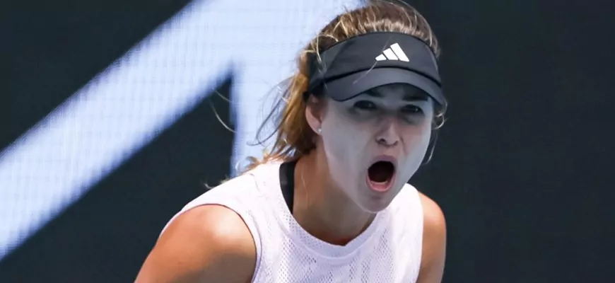 Калинская вышла в 1/8 финала турнира в Осаке