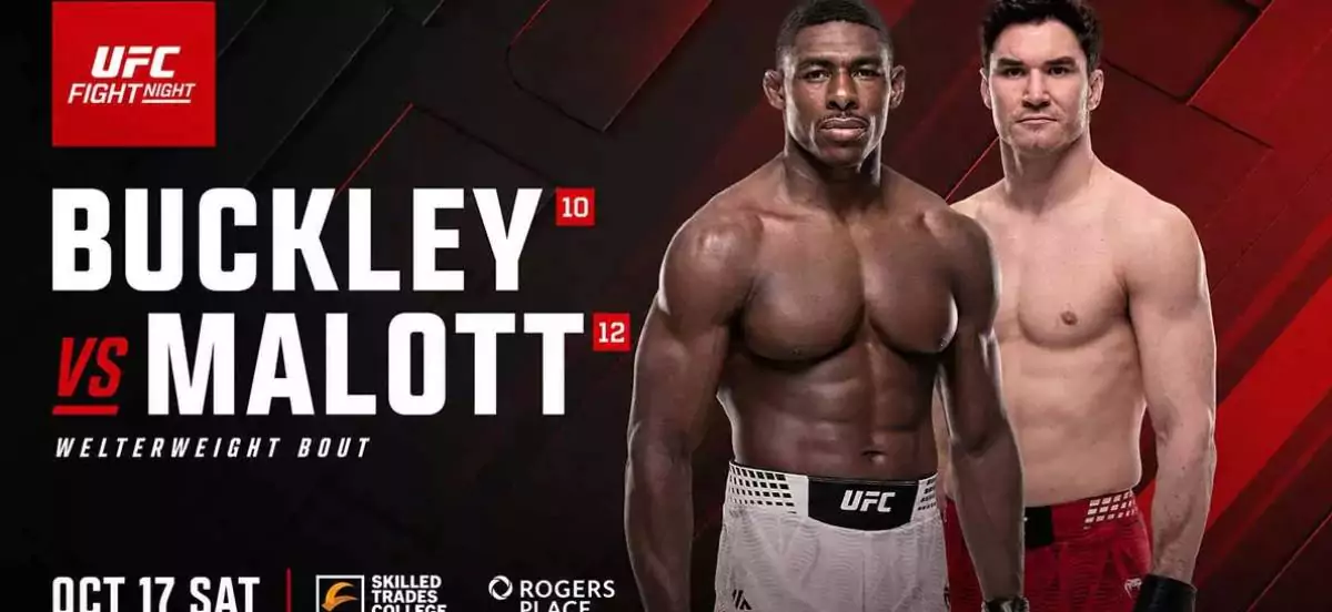 Бакли Х. – Мэлотт М. в главном событии UFC Fight Night 291 – превью и ставки БК